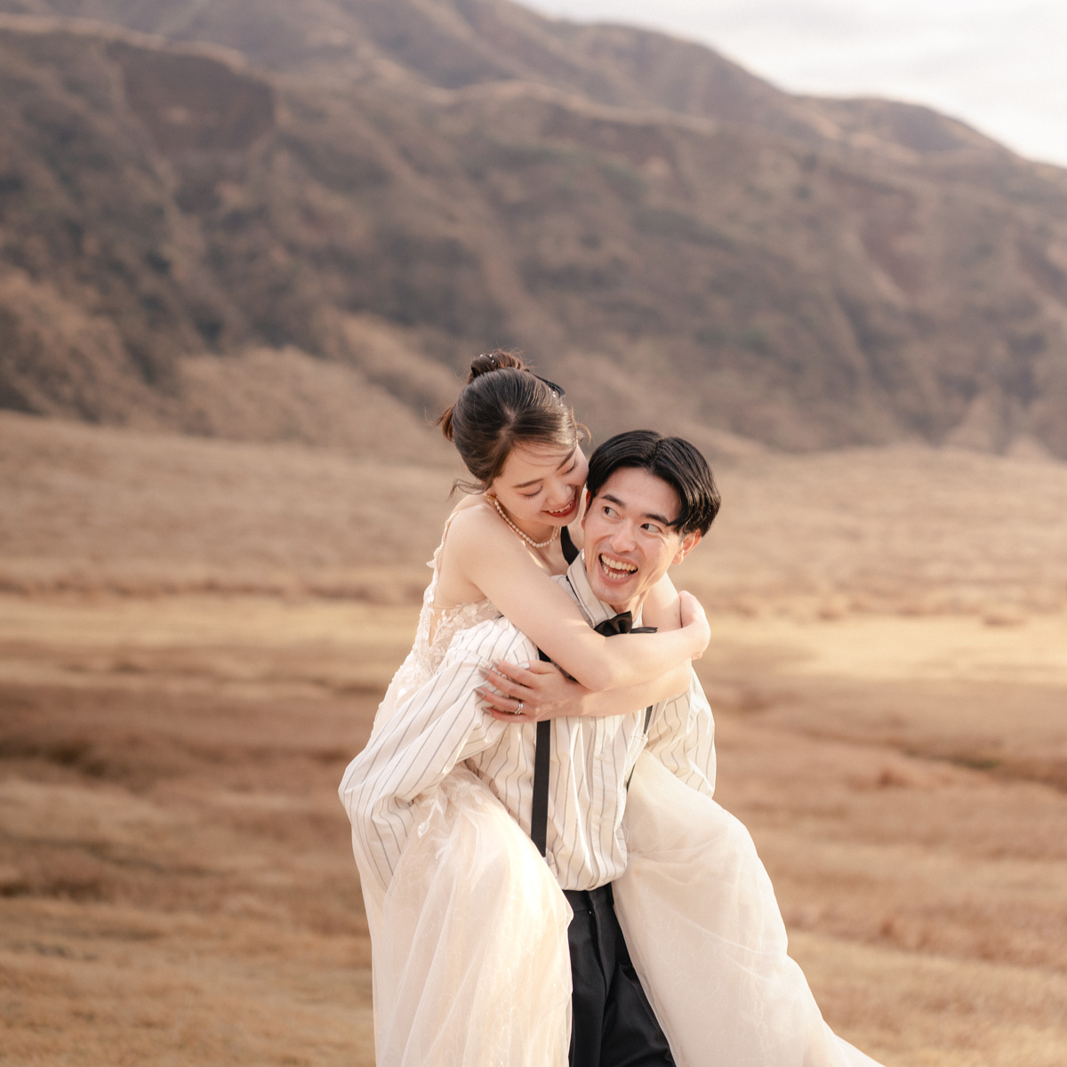 阿蘇での前撮りムービー - 阿蘇の雄大な自然と、ふたり